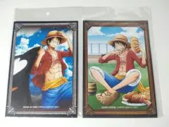 ワンピース ルフィ 輩ブロマイド 推しメンブロマイド 2枚セット