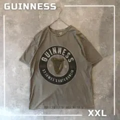 GUINNESS ギネス ビール ロゴプリント Tシャツ XXL相当 企業Tのサムネイル