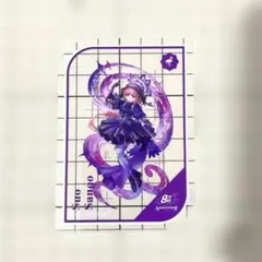 周央サンゴ　にじさんじ 8th Anniversary 8周年 クリアカード