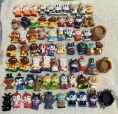 アンパンマン　指人形　ソフビ　まとめ　70個