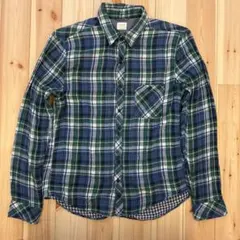 Right-on BACK NUMBER ガーゼ素材 メンズ長袖シャツ XL