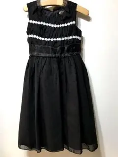 キャサリンコテージ　ブラックドレス　120㎝