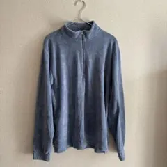 POLAR SKATE CO. ハーフジップ　プルオーバー　フリース　ブルー