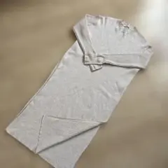 JOHNBULL ベージュ ニットロングワンピース