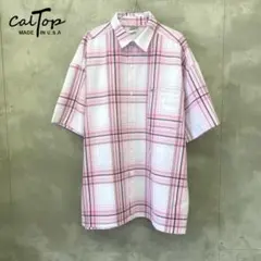 CALTOP USA製 チェック シャツ キャルトップ