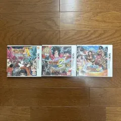 ニンテンドー3DS ドラゴンボール ワンピース ソフト3本セット