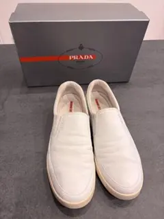 PRADA SPORTS プラダ スポーツ スリッポン ナッパレザー 羊革