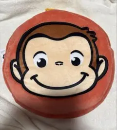 おさるのジョージ　プラチナムザッカぼってりフェイスリュック