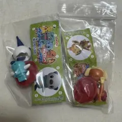 ポケモン　チョコエッグ　旅立ちの3匹　ミジュマル　ヒコザル