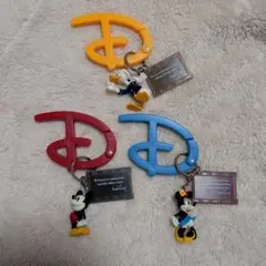 一番くじ　カラビナチャーム　ミッキー・ミニー・ドナルド