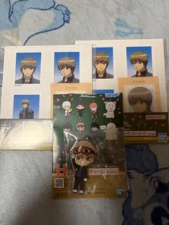 銀魂　一番くじ　沖田総悟　ラバーチャーム　ステッカー　キャラクターカード