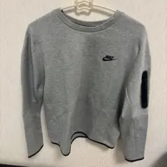 NIKE ナイキ スウェットトレーナー テック系ポケット付きカットソー グレーM
