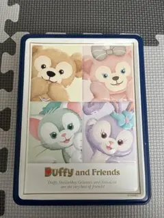 ディズニー　お菓子缶　ダッフィー