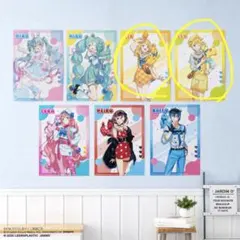 初音ミク x RODY タイトーくじI賞A3ポスター 鏡音リン・レン計4点セット