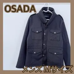 ❤️メンズ　アウター　Mサイズ　ブラック 黒　フリース　トップス　着痩せ　小顔効果のサムネイル