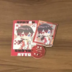 あっとくんカード　アクスタセット