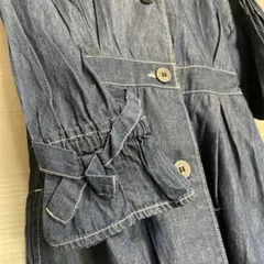値下げ！デニムワンピース⭐︎130 美品