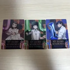 僕のヒーローアカデミア アニメイト 特典 アニバーサリーカード 緑谷　麗日　飯田