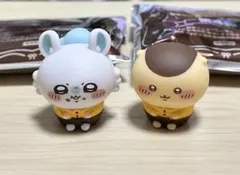 ココス　ちいかわ　ソフビ人形　モモンガ　栗饅頭