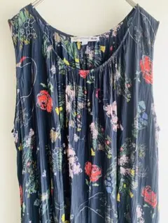 ユニクロ イネス 花柄 ロングワンピ XL