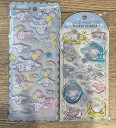 ウォーターインシール　シナモンロール　2枚　サンリオ