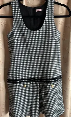 ミキハウス ジャンバースカート 140