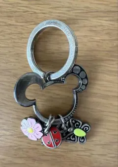 ミッキーマウス型キーホルダー
