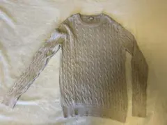ユニクロ　ケーブルニット　セーター　M