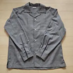 GU チェック柄 長袖シャツ Mサイズ
