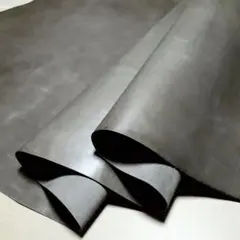 ☆牛革 スムース プルアップ グレー 1.0~1.1㍉ 155ds コンビ鞣し