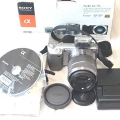 限定価格』 SONY αシリーズ ミラーレス 新品バッテリー SDカード付き