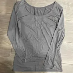 UNIQLO HEATTECH グレー ジュ　L