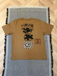 Stussy Tシャツ ブラウン XL