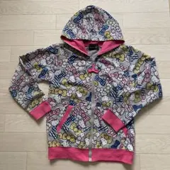 Hello Kitty カラフルジップアップトレーナー130サイズ