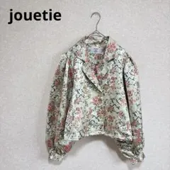 jouetie ジュエティ ダブルブレストシャツ 花柄 ボリュームスリーブ Mのサムネイル