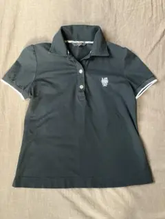 DAKS ポロシャツ　サイズ38 M ブラック
