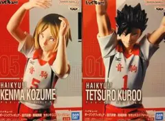 ハイキュー!! 孤爪研磨・黒尾鉄朗 セカンドユニフォームver. フィギュア