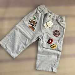 ミキハウス ダブルビー 豪華ワッペン ズボン ハーフパンツ 130