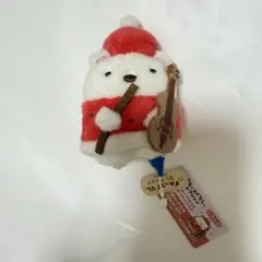 すみっコぐらし てのりぬいぐるみ しろくま クリスマス オーナメント