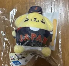 侍ジャパン サンリオ くじ C賞 ポムポムプリン　カラビナ付きマスコット