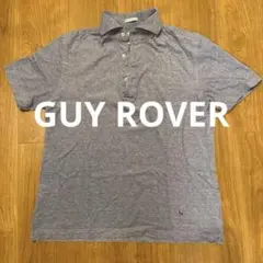 GUY ROVER ポロシャツ イタリア製 ブルー Mサイズのサムネイル