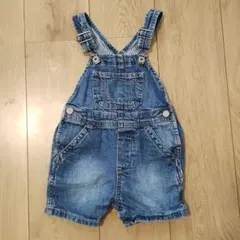 GAP★デニムサロペット（ショート）80