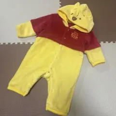 プーさん フリースロンパース