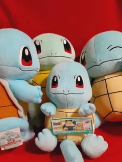 ポケモン めちゃでか しっぽみて　つれてってゼニガメ 　ぬいぐるみ