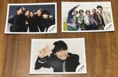Aぇ! group 公式写真　佐野晶哉　集合　3枚セット