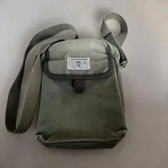 布帆　キャンバスショルダーバッグ グリーン