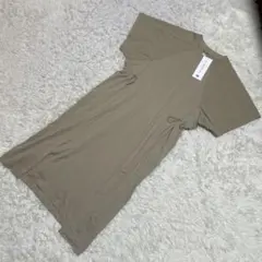 新品未使用　ヘリーハンセン　ロングワンピース ベージュ　ウエストゴム　Mサイズ