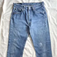 リーバイス　501　ヴィンテージ　ジーンズ　デニム　W32　アメリカ製　ペンキ