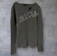 JILL STUART グレー 長袖 切りっぱなし カットソー ・スウェットSのサムネイル