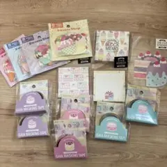 新品人気　キャンドゥ sweets shop シール マステ　メモ　14点セットのサムネイル